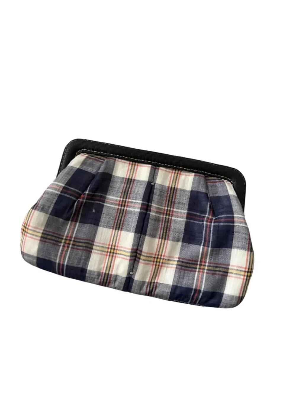 J CREW Fall Plaid Clutch Handbag NEW NWOT
